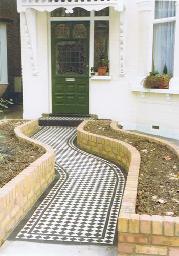 Geometric victorian white