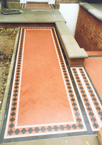 Victorian brick shape white