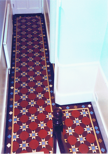 Cream old english tiles